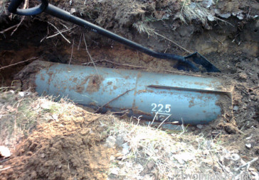 UXO Michał GLIJER - Rozminowanie terenu z materiałów wybuchowych