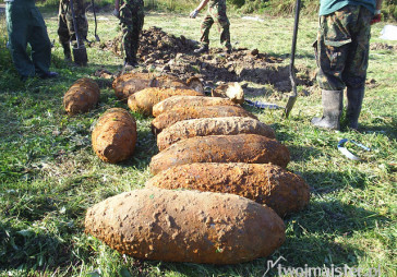 UXO Michał GLIJER - Rozminowanie terenu z materiałów wybuchowych
