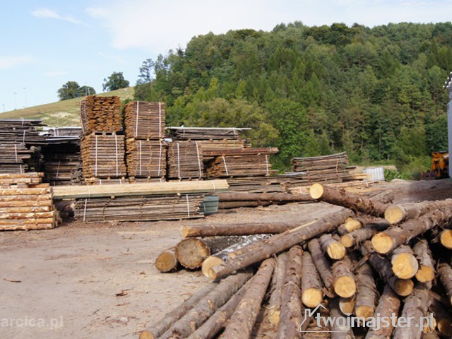 Skład Tarcicy - Budownictwo Drewniane / Eco - Piotr Skrzypek