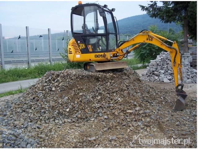 Krzych - kostka brukowa, transport, kruszywa