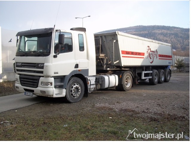 Krzych - kostka brukowa, transport, kruszywa