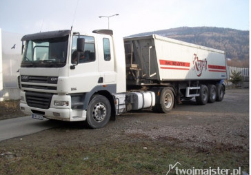 Krzych - kostka brukowa, transport, kruszywa